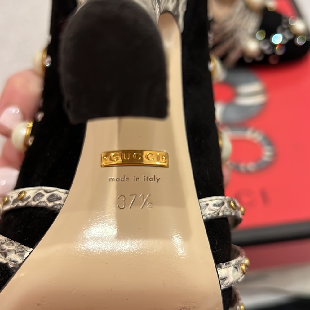 2016 Gucci Rad Lux platform Mary Janes - Picture 11 of 16